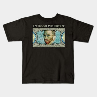 Cool Tees In Gogh We Trust Kids T-Shirt